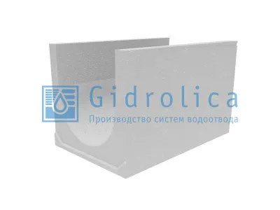 Лоток водоотводный бетонный коробчатый (СО-500мм), с уклоном 0,5%  КUу 100.65(50).63(54) - BGU-XL, № 36
