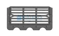 Дождеприемник ДБ2 (В125)-2-36-78, чугунный, с прямой решеткой