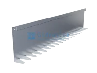 Бордюр Gidrolica Line Steel (Лайн Стил) L-образный из оцинкованной стали 1200х240х70х1,5мм