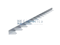 Бордюр Gidrolica Line Steel (Лайн Стил) L-образный из оцинкованной стали 1200х40х45х1,5мм